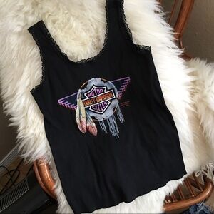 Harley Davidson lace tank